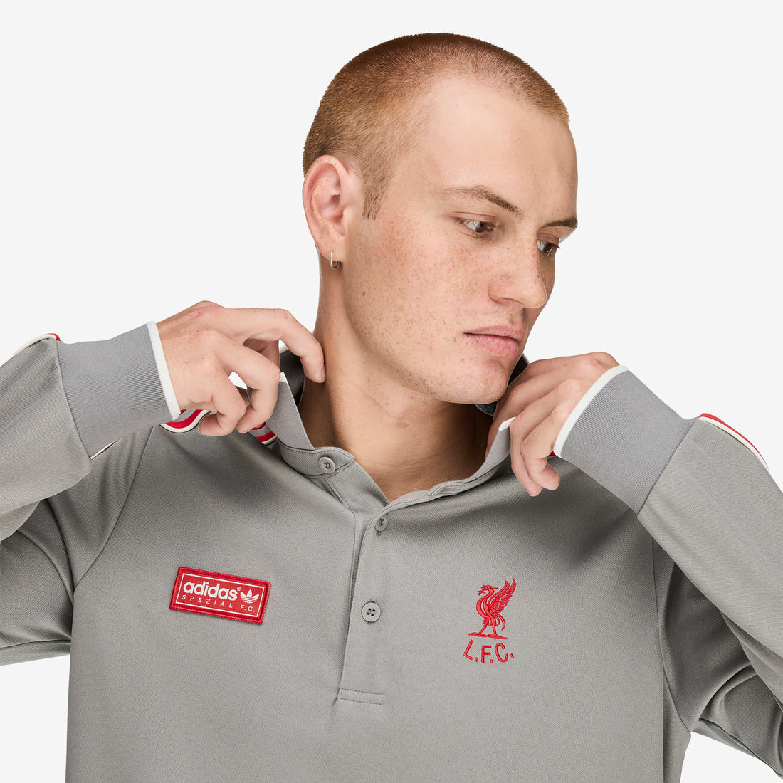 SPZL F.C. Liverpool Polo Dove Grey Shirts