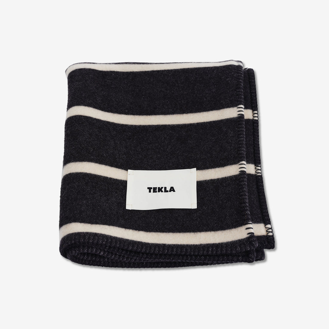 Lambswool Blanket Starling Stripes Lifestyle