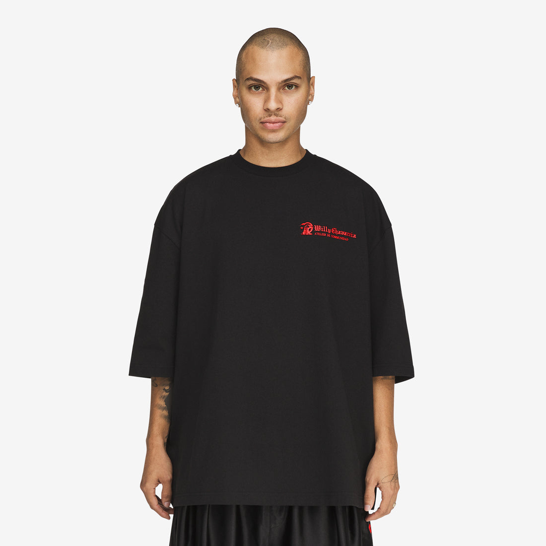 Willy Chavarria x Atelier T-Shirt Black Tees