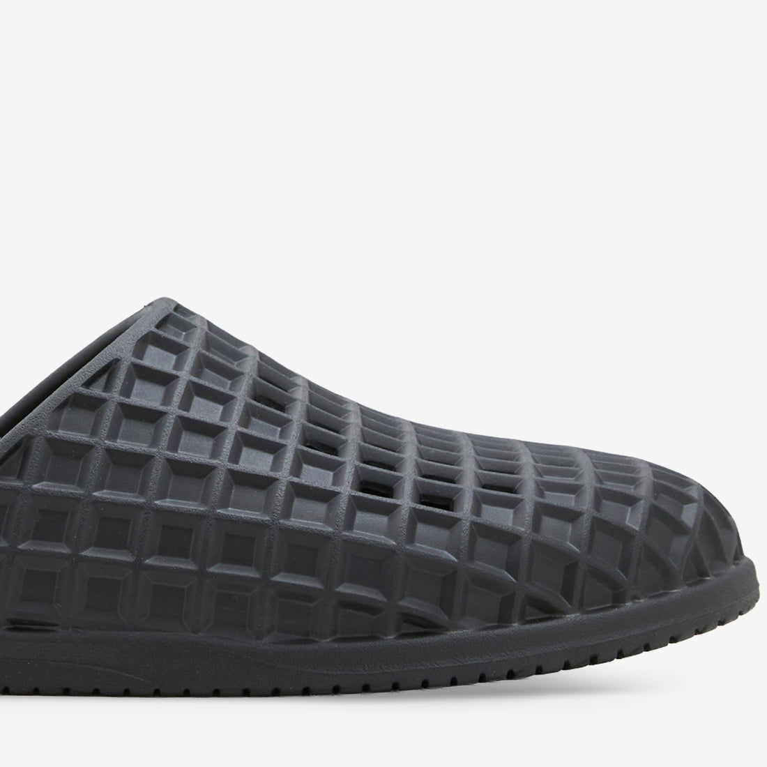 Rosa Slide Jet Black Footwear