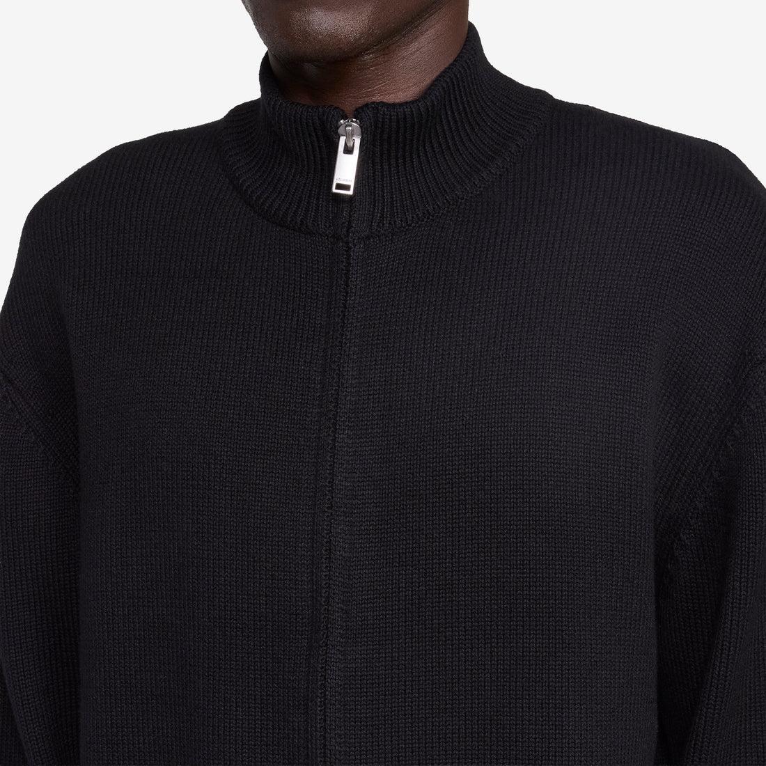 Diamond Knit Cardigan Black Jumpers