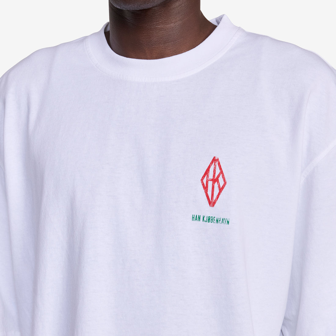 Graphic Oversized T-Shirt White Tees