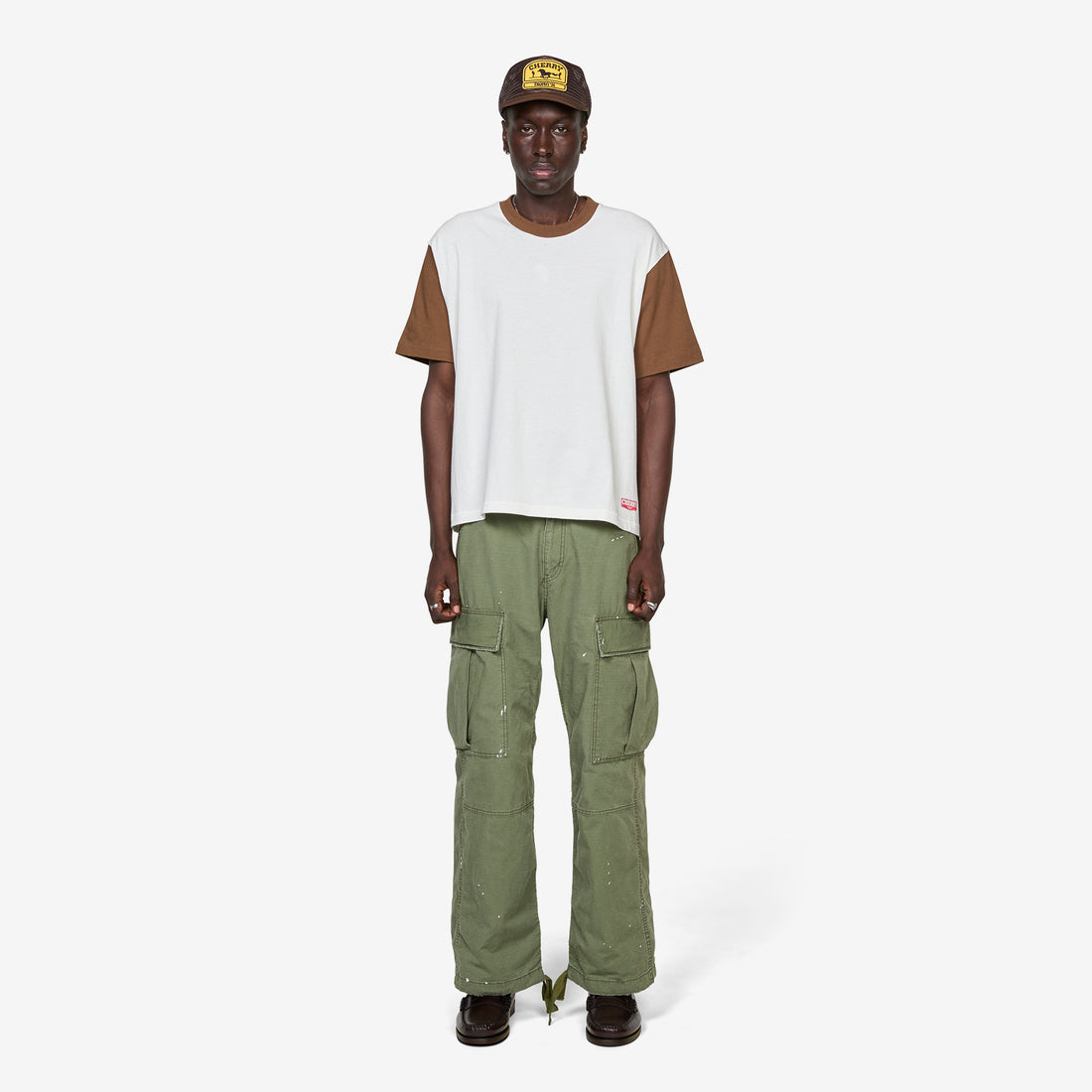 Wide Leg Cargo Pants Army Green Pants