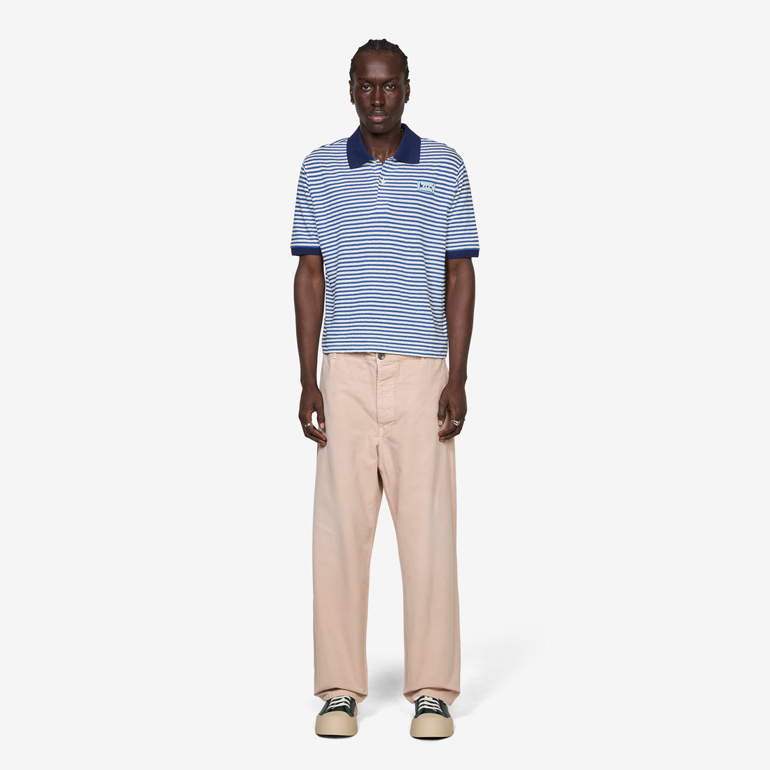 Striped Polo Shirt Royal Shirts