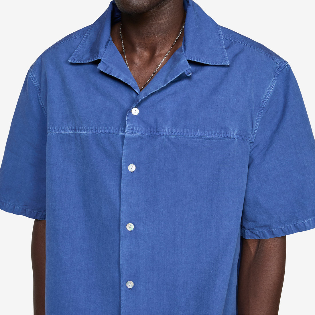 Drawstring Hem Shirt Ocean Shirts