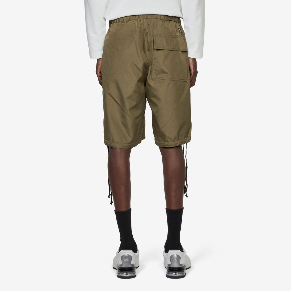 Military Non-Down Reversible Shorts Black Shorts