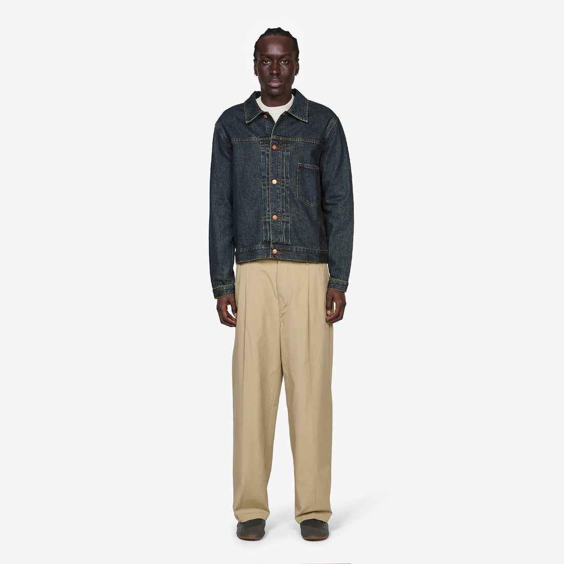 Danijel Jacket Dirty Indigo Jackets