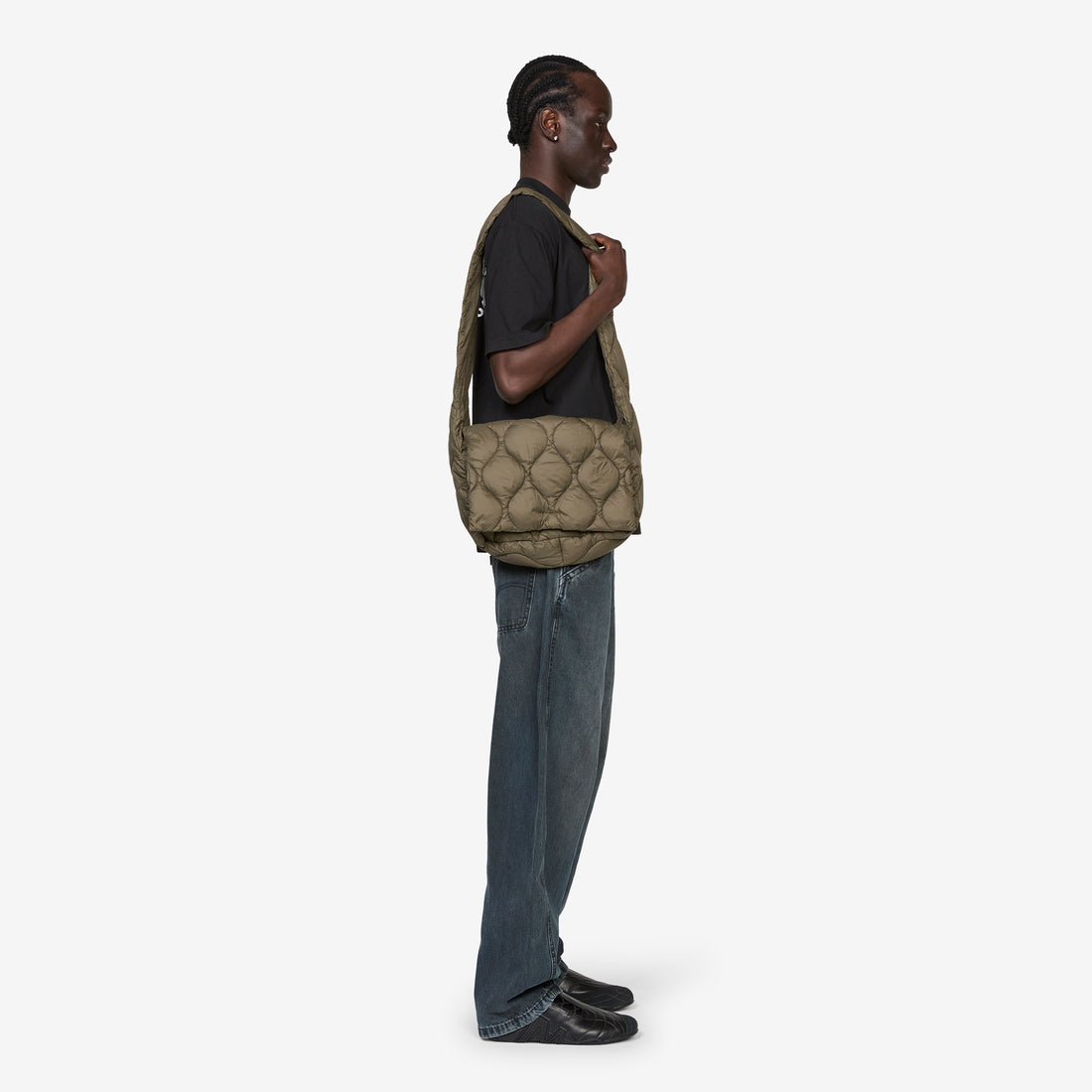 Military Messenger Down Bag (M) Dark Olive Bags