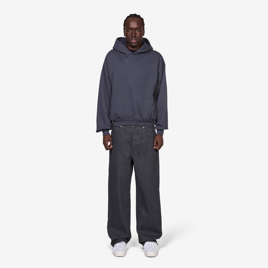 Dublin Vision Hoodie Slate Blue Jumpers