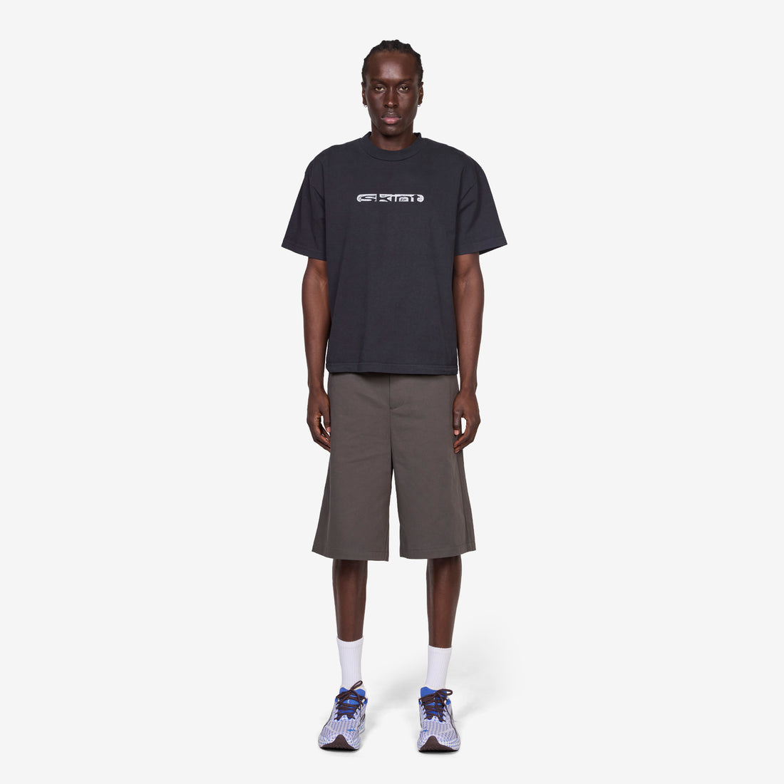 Skint T-Shirt Off Black Tees
