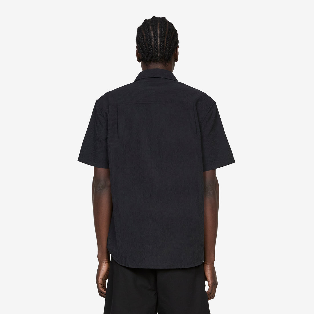 Cliff Short Sleeve Shirt Black Seer Shirts