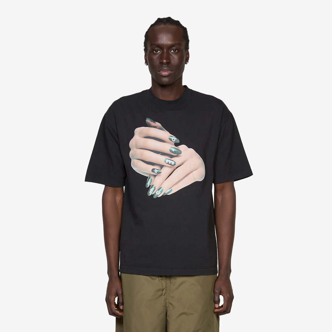 Manicure T-Shirt Black Tees