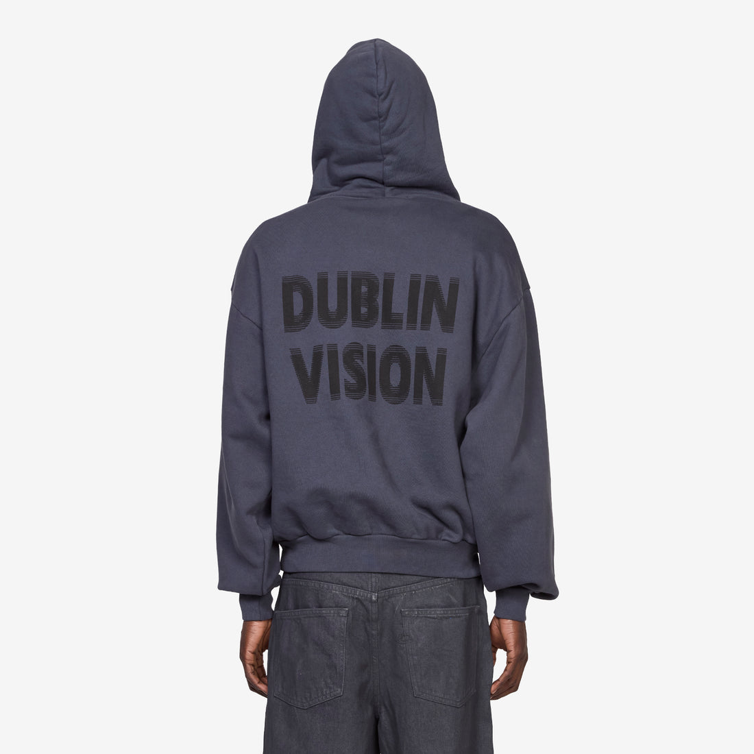 Dublin Vision Hoodie Slate Blue Jumpers