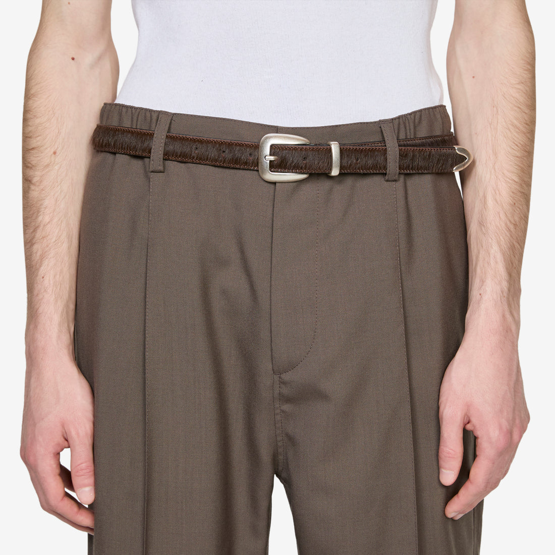 M2456 Belt Brown Pony Accessories