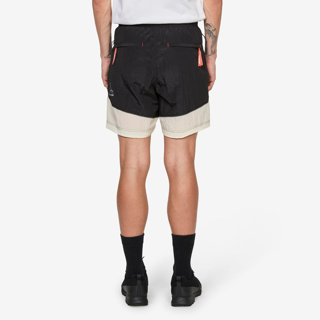 ROA x Ripstop Wind Short Pants Off White Pants
