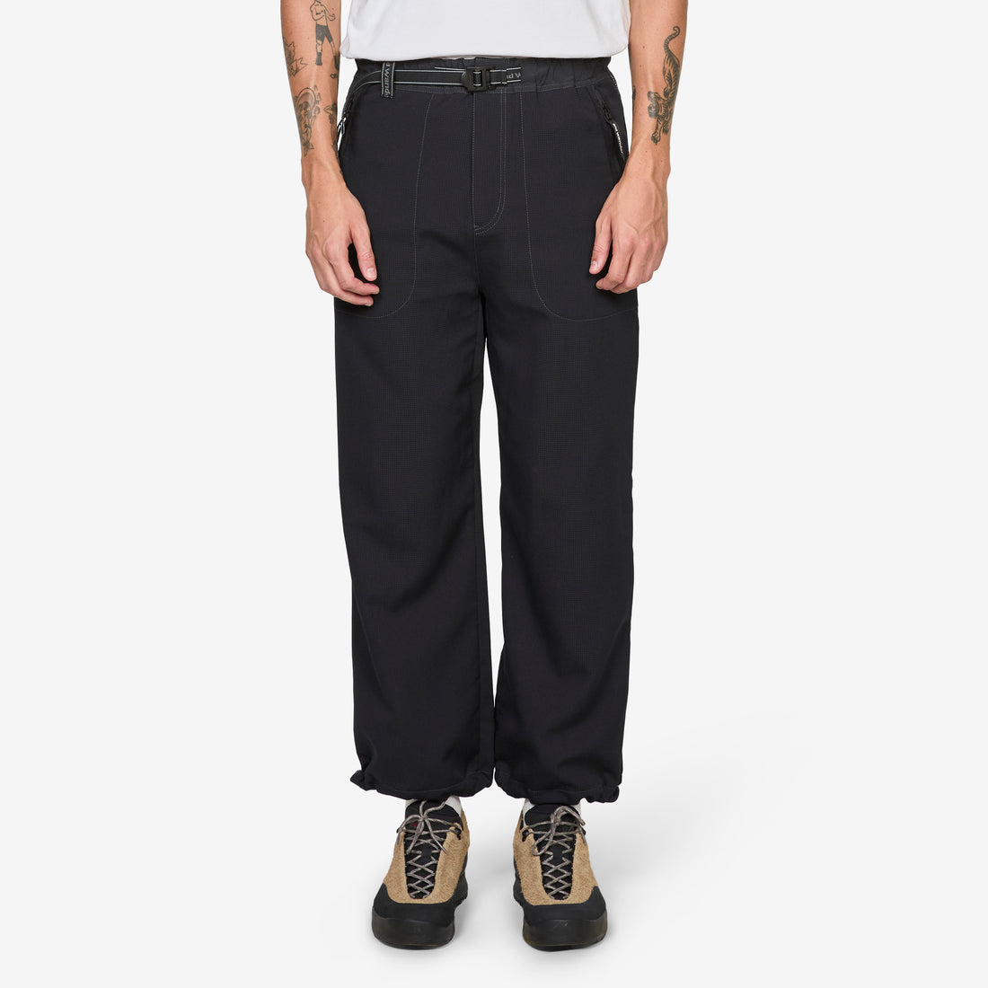 Vent Pants Black Pants