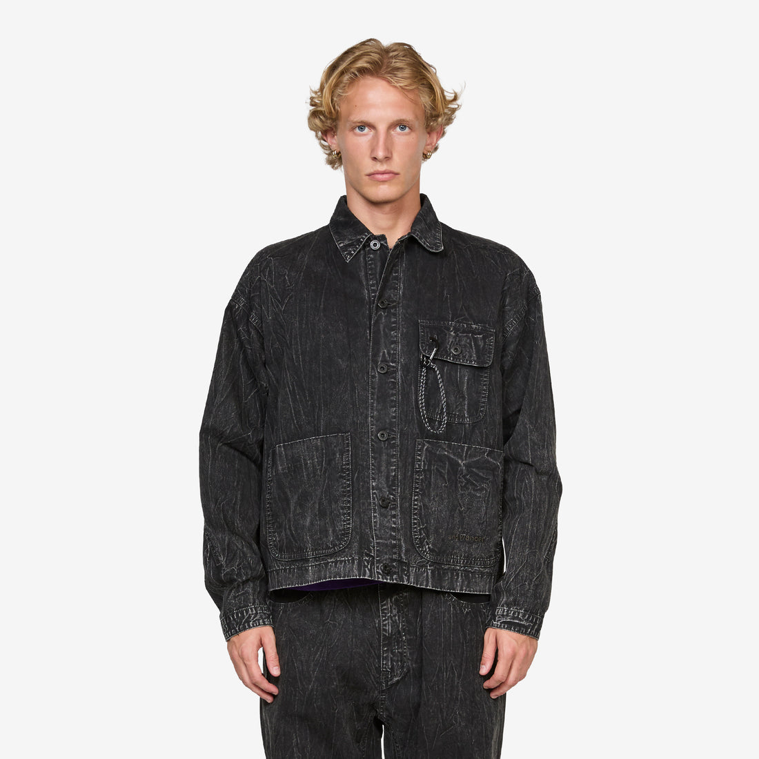 Bleach Twill Shirts Jacket Black Shirts