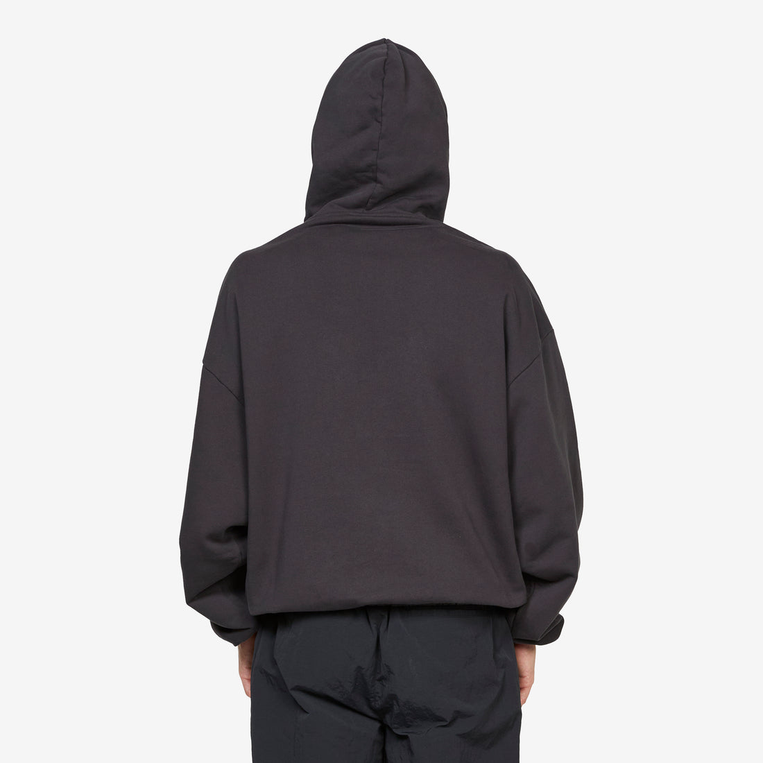 OG Logo Mask Hoodie Washed Black Jumpers