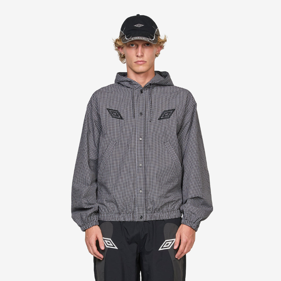 Gingham Masked Shirt Coffee Brown | White | Black Shirts