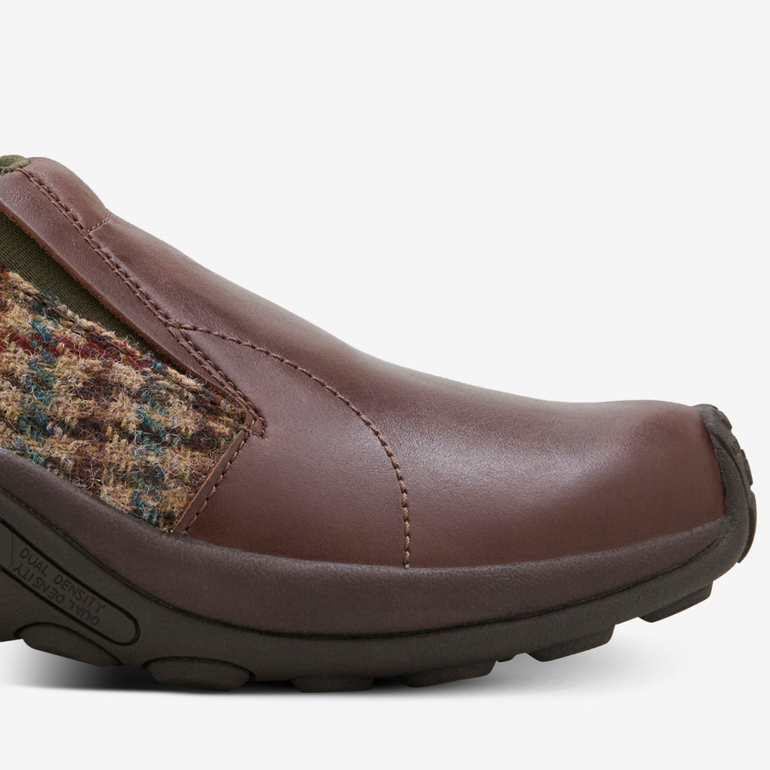 Jungle Moc Harris Tweed Dark Walnut Footwear