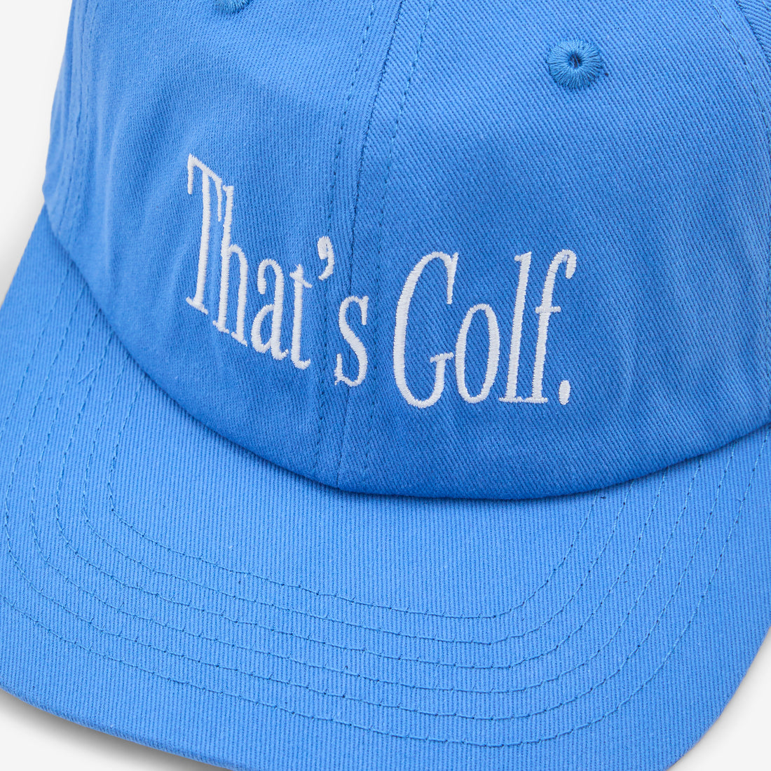 That's Golf Dad Hat Blue Headwear