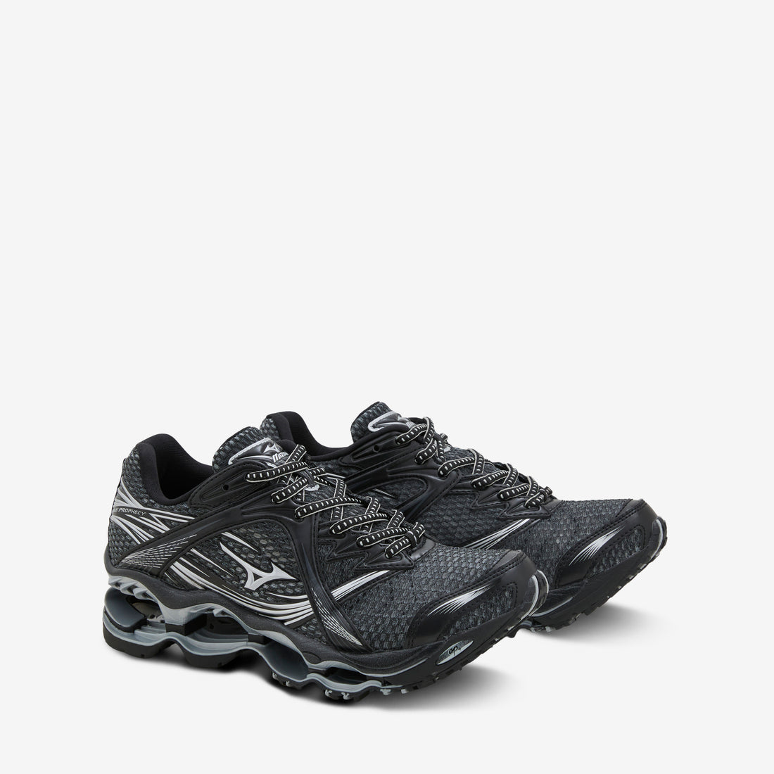 Wave Prophecy 1 Iron Gate | Silver | Black Footwear