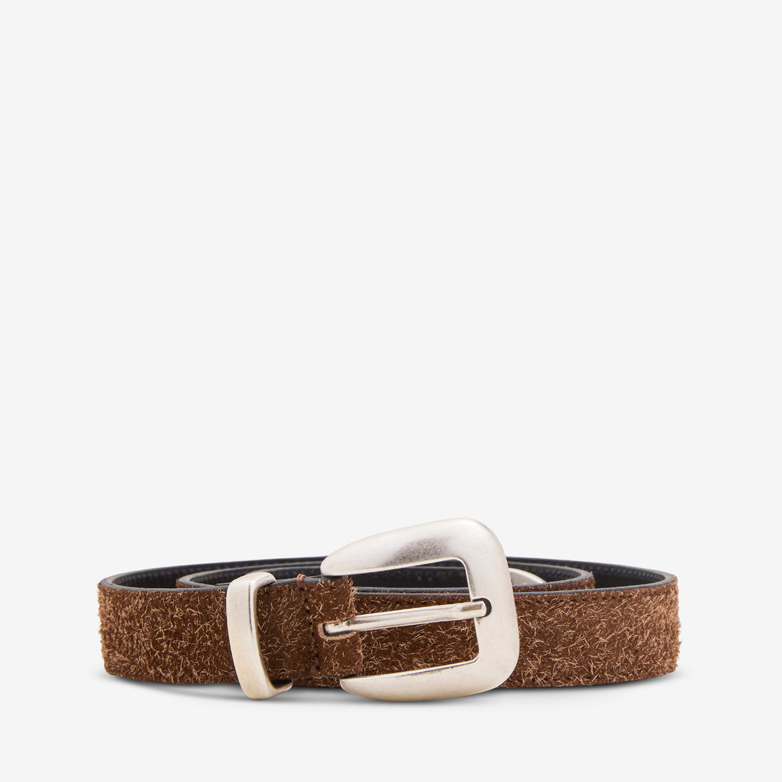 M2456 Belt Brown Suede Accessories