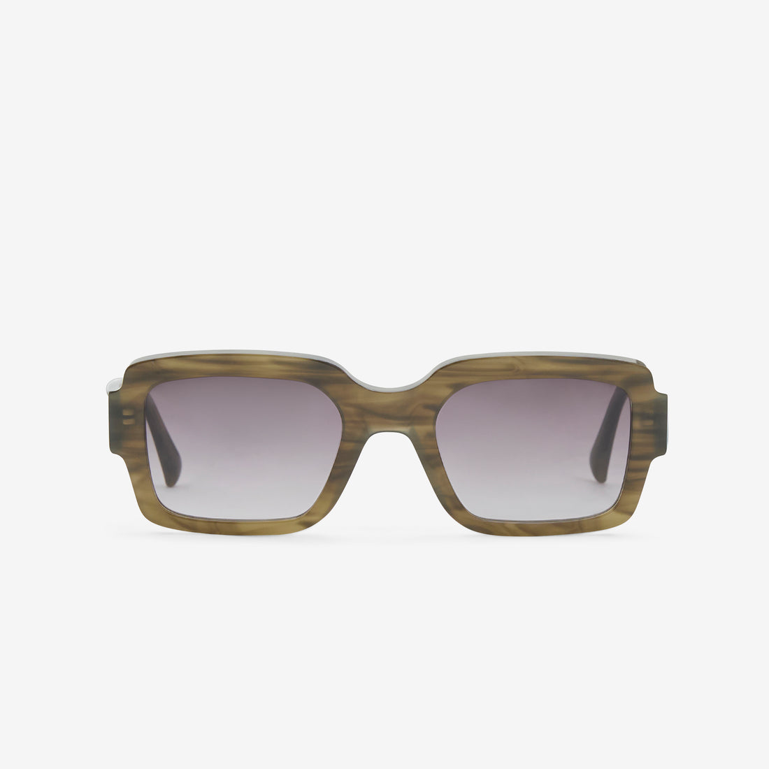 Apollo Green Demi | Grey Gradient Lens Eyewear