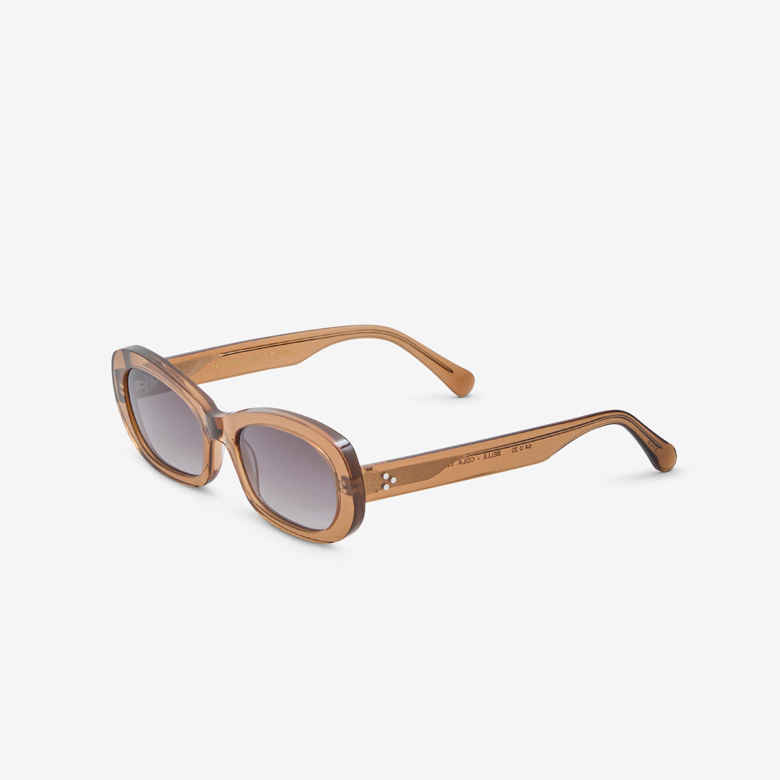 Belle Cola | Grey Gradient Lens Eyewear