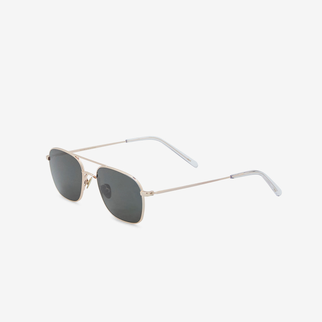 Dion Gold | Green Solid Lens Eyewear