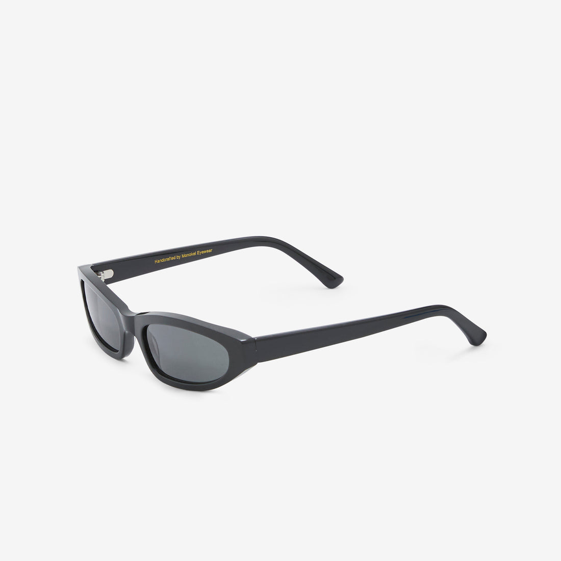 Miles Black | Green Solid Lens Eyewear