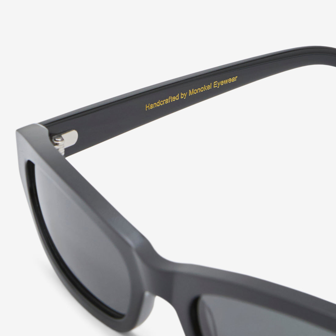 Miles Black | Green Solid Lens Eyewear