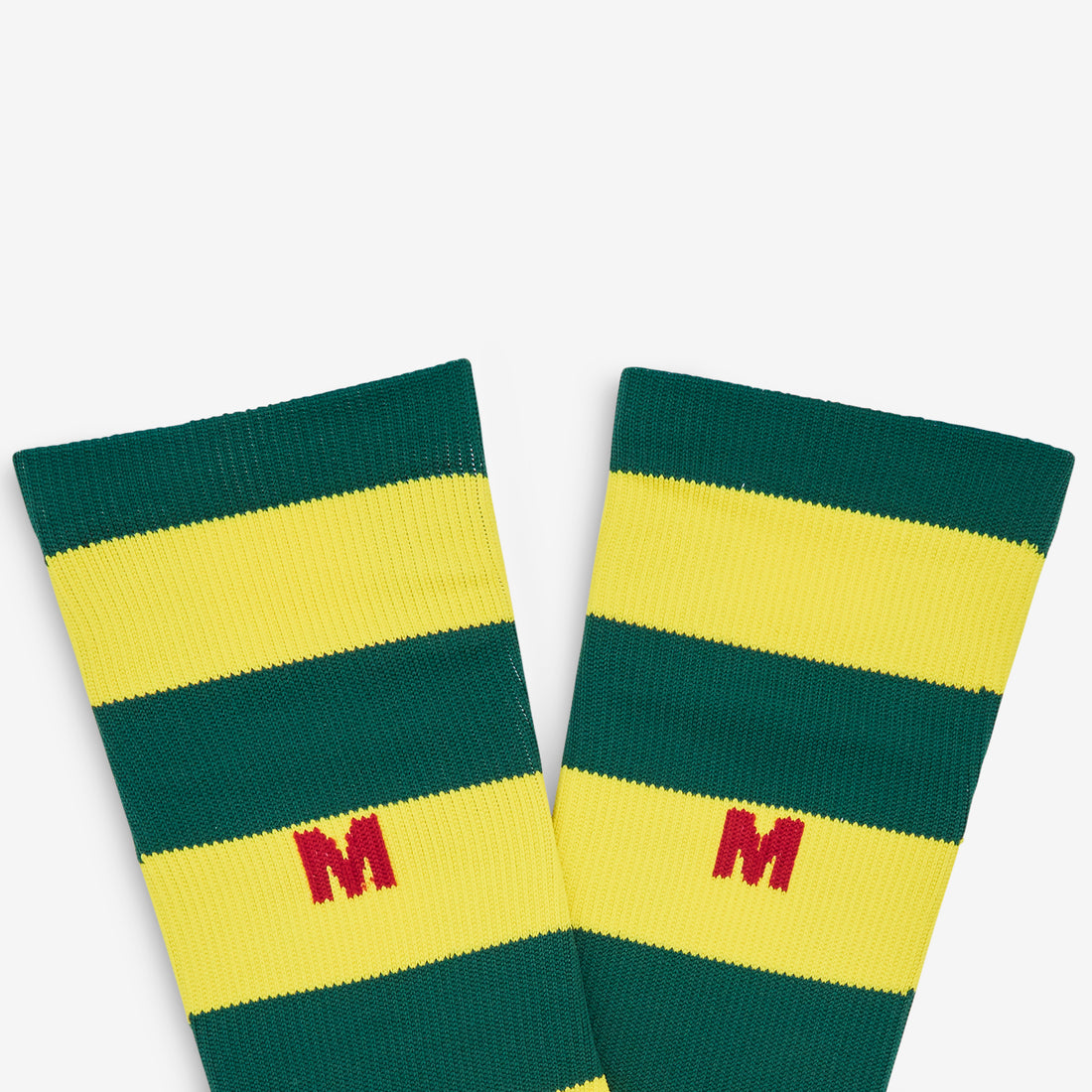 Otis Full-Length Striped Sock Green | Yellow Accessories