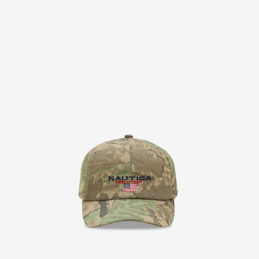 USA Flag Logo Twill Cap Urban Camo Headwear