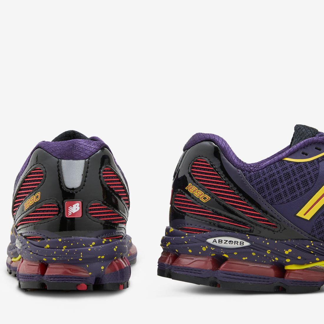 U18909P5 Boysenberry | Punch Yellow Footwear