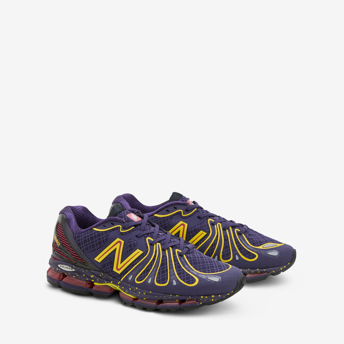 U18909P5 Boysenberry | Punch Yellow Footwear