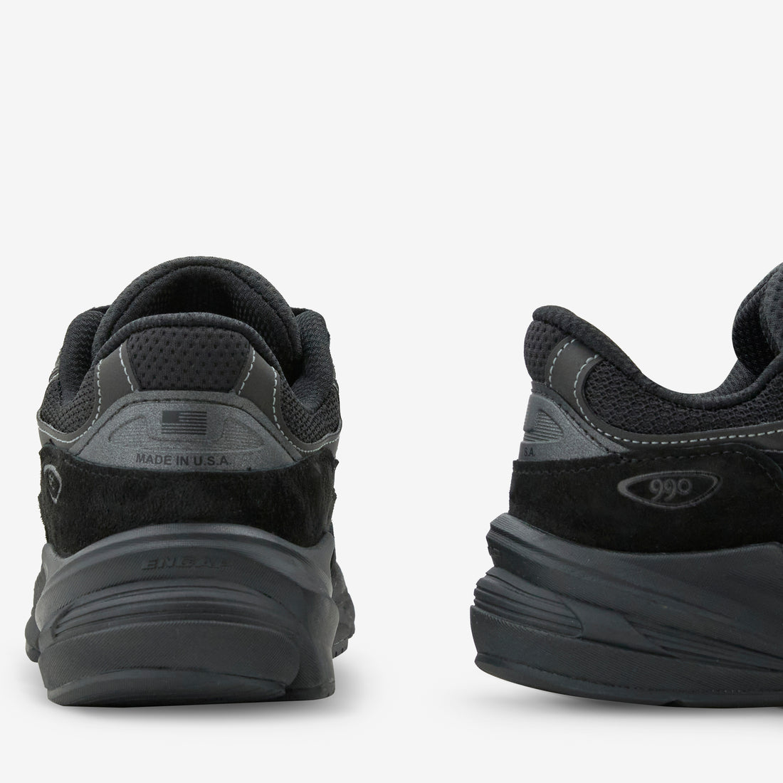 Made in USA 990v6 Black Footwear