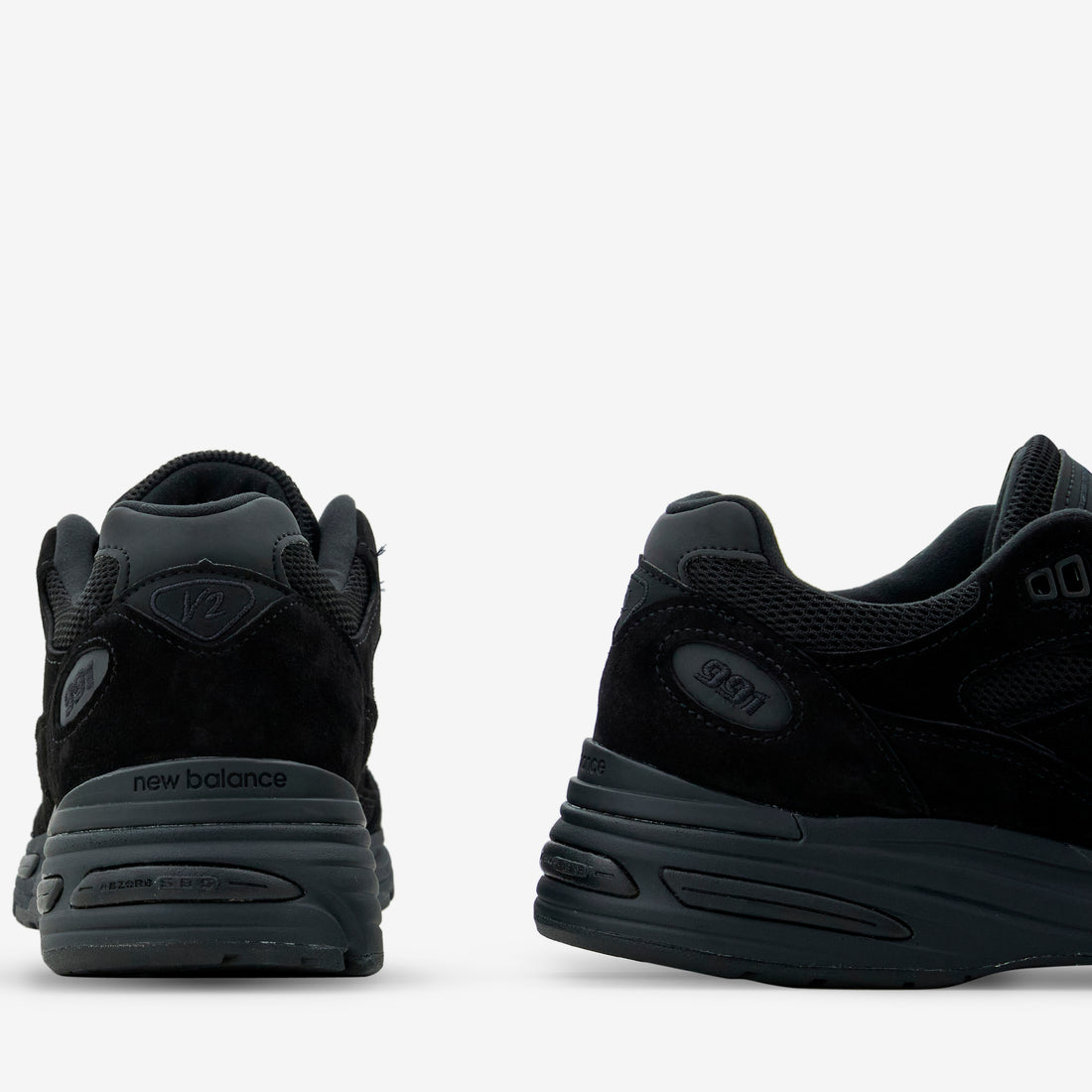 Made in UK 991v2 Black Footwear