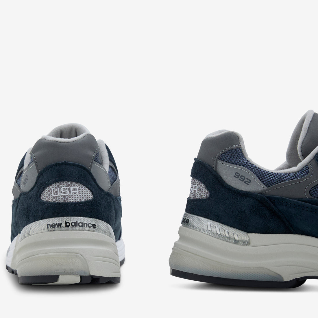 U992NY Navy | Grey | Silver Metallic Footwear