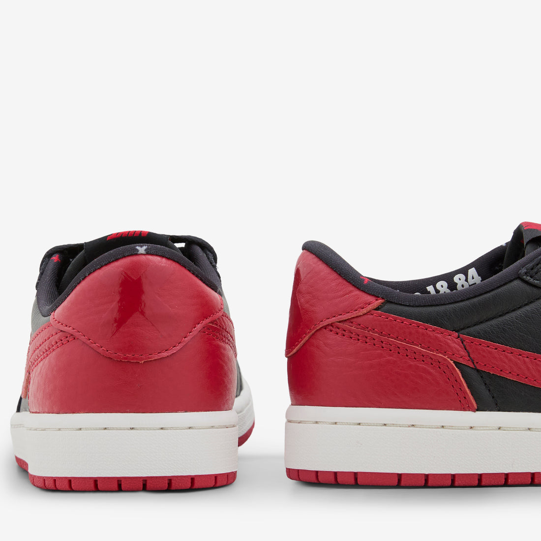 Air Jordan 1 Retro Low OG 'Banned' Black | Black | Varsity Red | Summit White Footwear