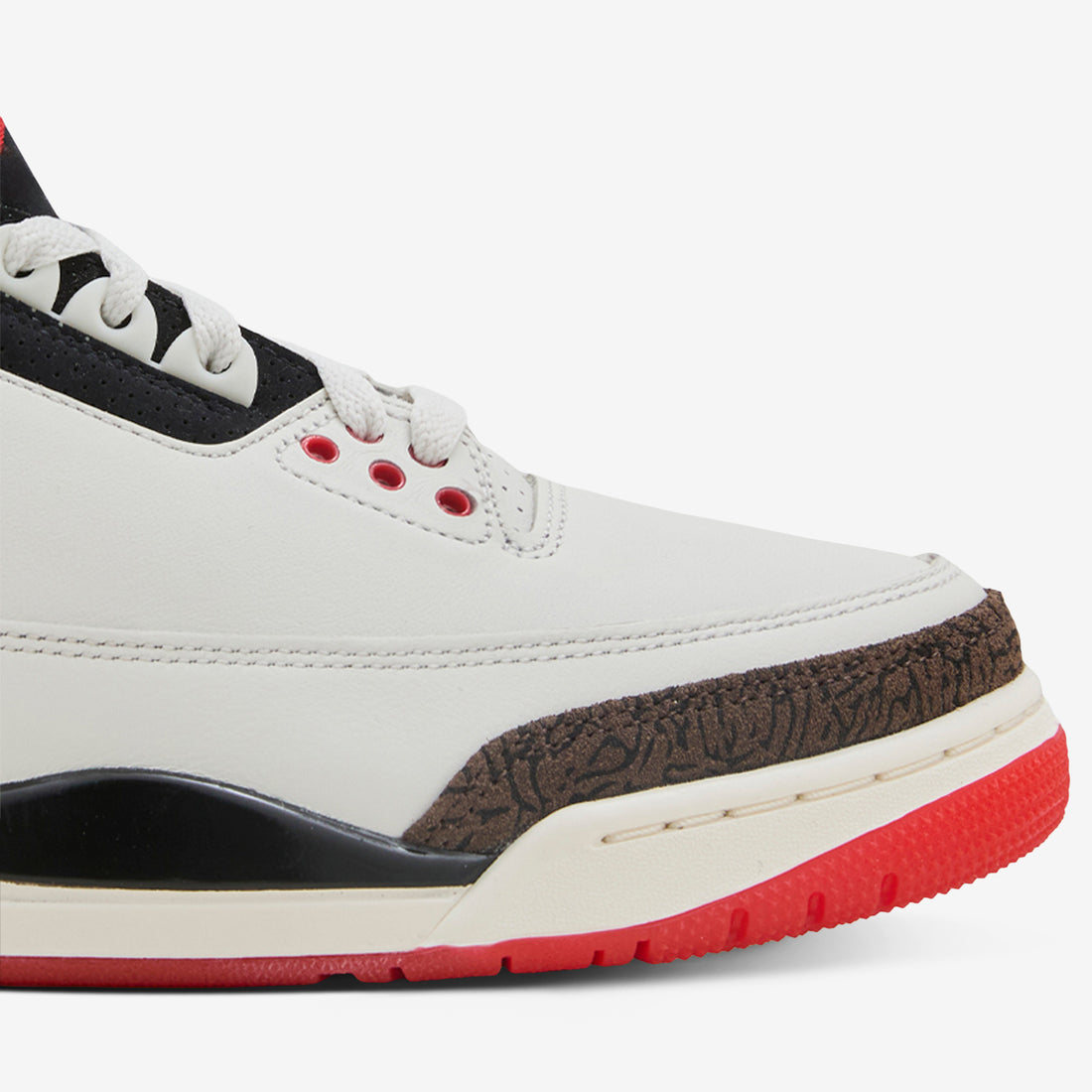 Air Jordan 3 Retro OG 'World's Best' Sail | Black | University Red | Pale Ivory Footwear