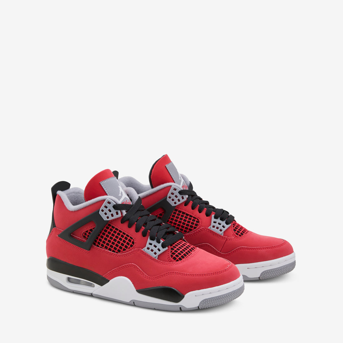 Air Jordan 4 Retro Fire Red | White | Black | Cement Grey Footwear