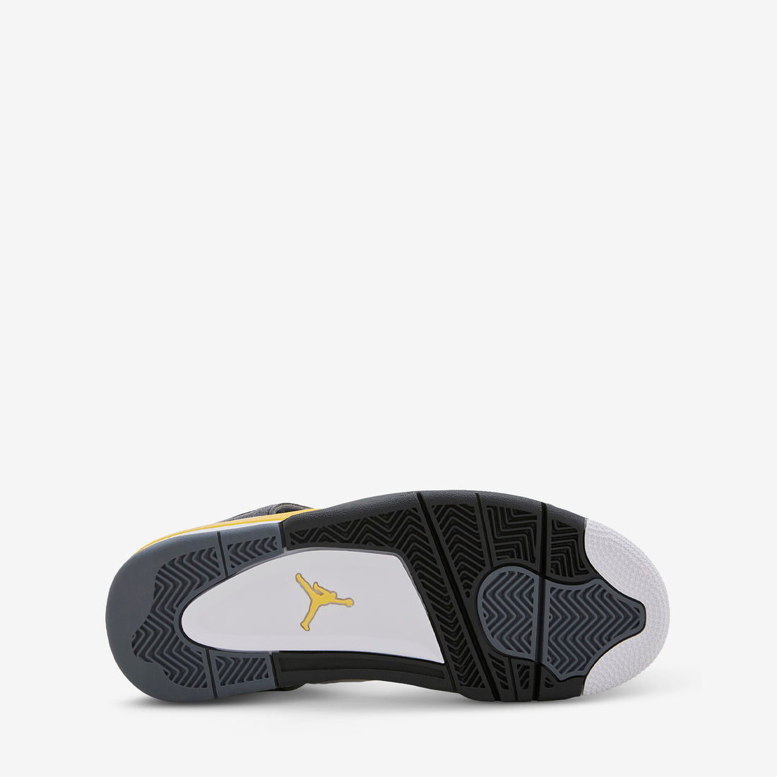 Air Jordan 4 Retro 'Rare Air' White | Tour Yellow | Dark Blue Grey | Black Footwear