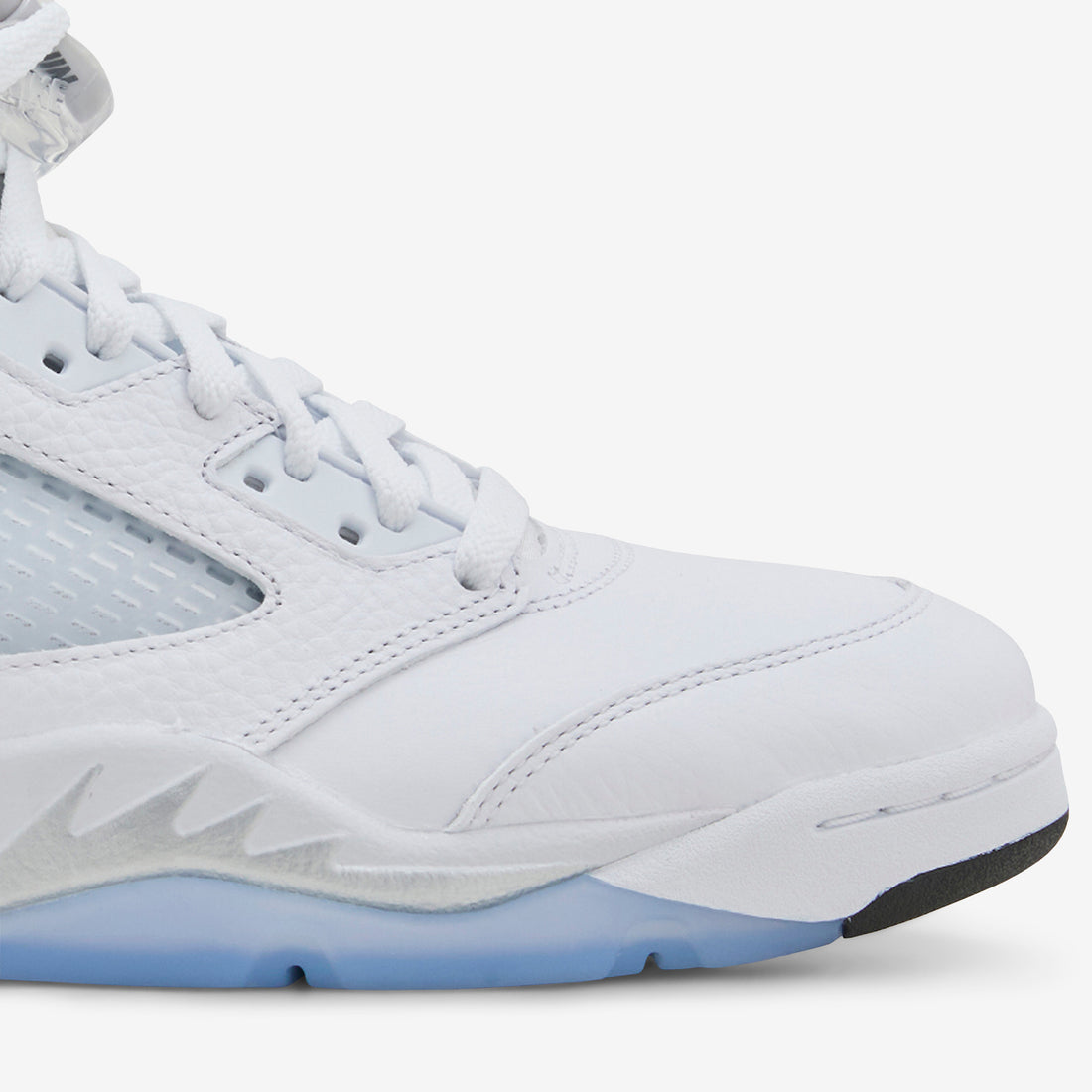 Air Jordan 5 Retro OG White | Black | Metallic Silver Footwear