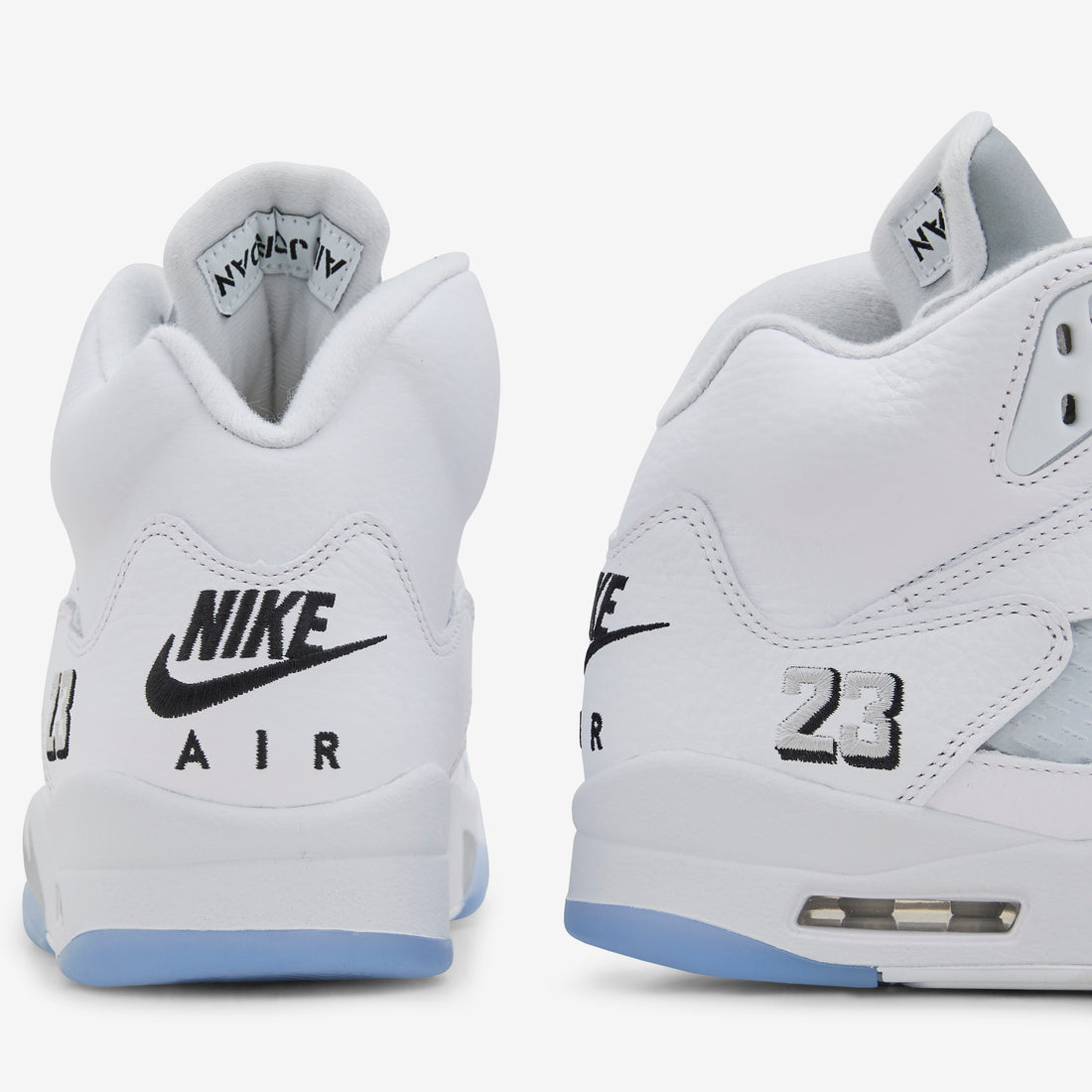 Air Jordan 5 Retro OG White | Black | Metallic Silver Footwear
