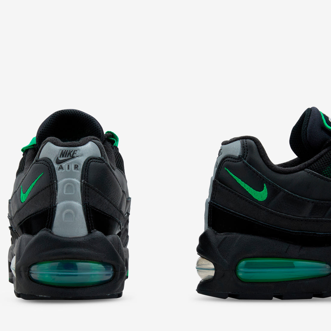 Air Max 95 OG Black | Green Shock | Black | Pearl Grey Footwear