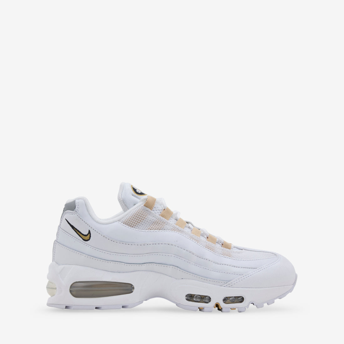 Air Max 95 OG White | Metallic Gold | Black | Pearl Grey Footwear