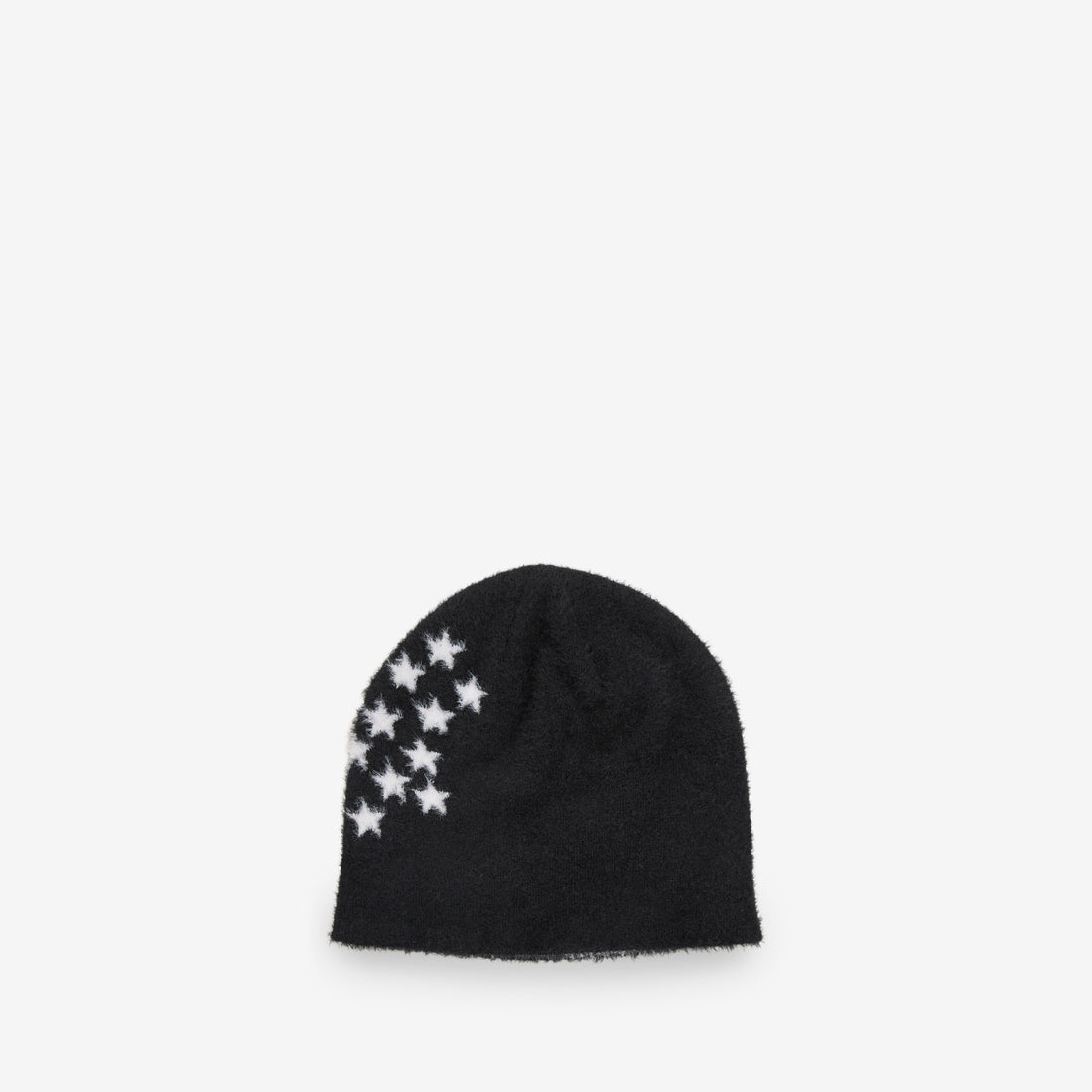 Peak Beanie Black | White Headwear