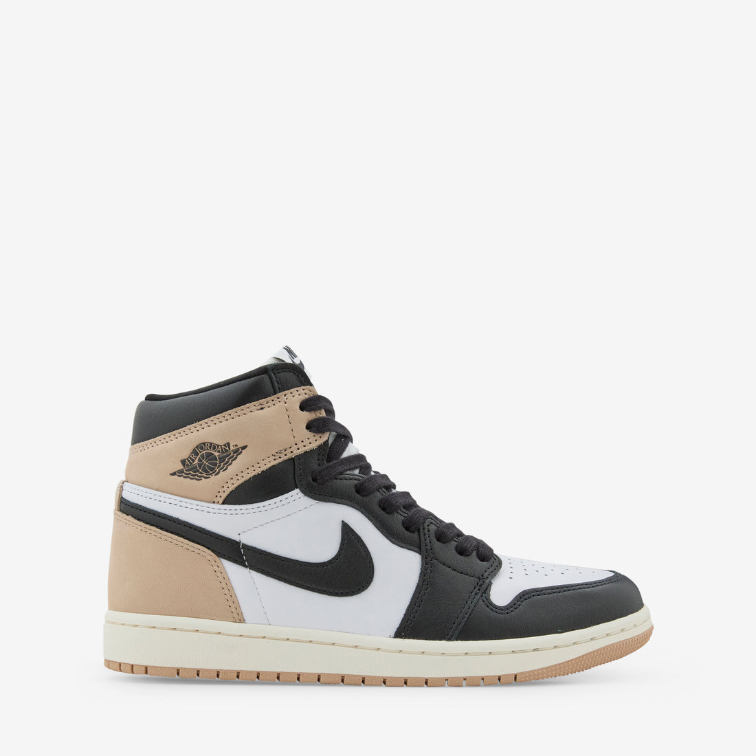 Women's Air Jordan 1 Retro High OG Black | Legend MD Brown | White | Sail Footwear