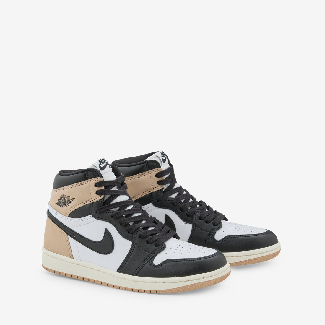 Women's Air Jordan 1 Retro High OG Black | Legend MD Brown | White | Sail Footwear